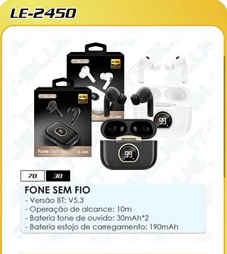 FONE SEM FIO - Versão BT: V5.3