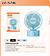 VENTILADOR • Comprimento do cabo: IM • Peso: 197g • Interface: USB