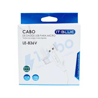 IT-BLUE CABO DE DADOS TURBO 3.1A-V8
