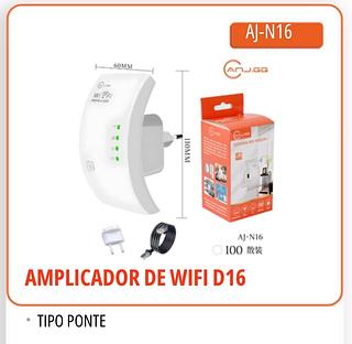 Repetidor Amplificador De Sinal Wifi 600/mbps Ultra Rápido sinal forte