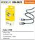 Micro USB • Corrente: 2.4A • Comprimento: 1 metro