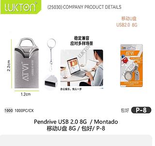Pendrive USB 2.0 8G