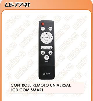 CONTROLE REMOTO UNIVERSAL LCD COM SMART