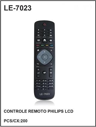 CONTROLE REMOTO PHILIPS LCD