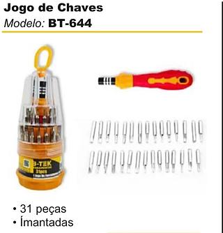 KIT COM 31 CHAVES DE PRECISÃ