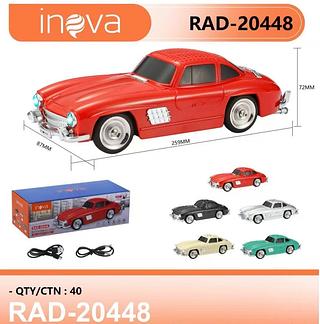 Alto-Falante Bluetooth Mercedes-Benz Retrô, RGB