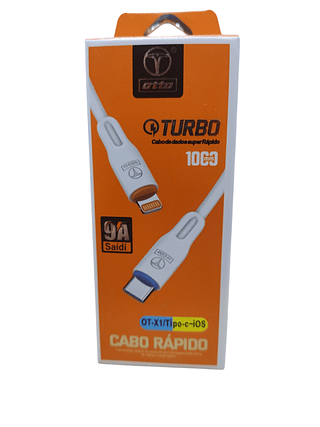 OTTO CABO TURBO RÁPIDO 9A 1M-TPC-IOS