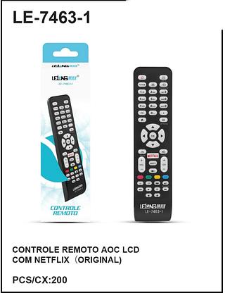 CONTROLE REMOTO AOC LCD COM NETFLIX (ORIGINAL)