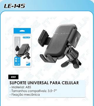 SUPORTE UNIVERSAL PARA CELULAR - Material: ABS - Tamanhos compatíveis: 3.5~7"