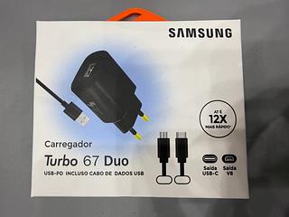 Carregador Turbo 67 Duo tp-c