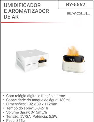 UMIDIFICADOR E AROMATIZADOR DE AR 180ml
