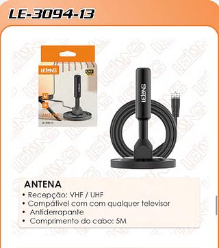 ANTENA DIGITAL PARA TV • Cabo: 5m