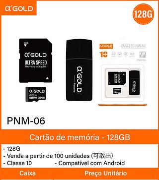 Cartão de Memória 128 GB