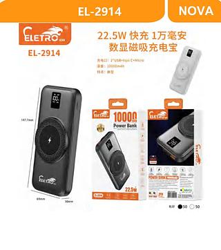 Carregador sem fio Portátil Magnético Power bank 10000mah