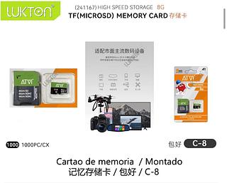 Cartao de memoria 8g