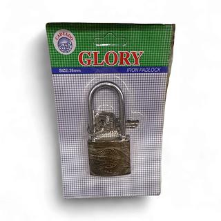 ￼01 Unidade De Cadeado Com 3 Chaves Tamanho 38MM