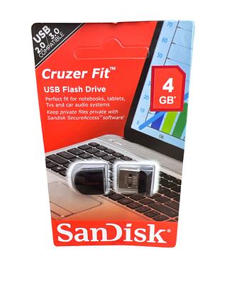 Pendrive SanDisk Cruzes FIT 4 GB