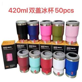 COPOS INOX 420ML PORTA GARRAFA 50pç*18=900