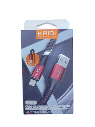 CABO KAIDI REFORÇADO IOS 1M