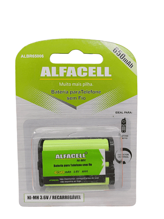 BATERIA PARA TELEFONE SEM FIO 650 mAh