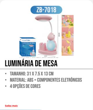 LUMINÁRIA DE MESA