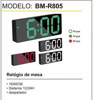Relógio de mesa