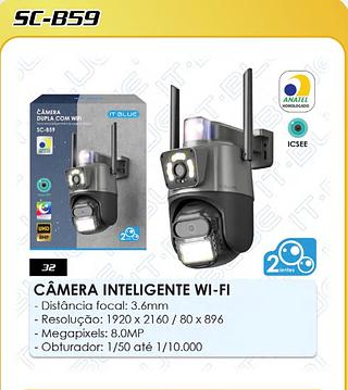 CÂMERA INTELIGENTE WI-FI ICSEE