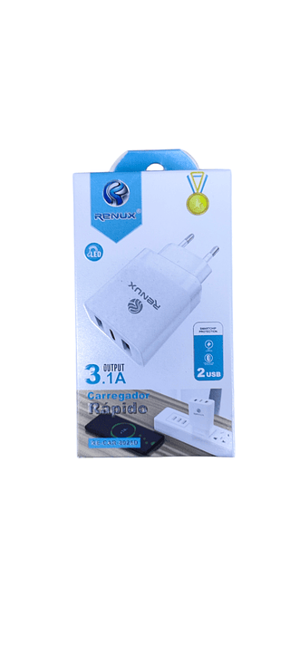 RENUX- TOMADA 3.1A 2 USB