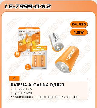 BATERIA ALCALINA D/LR20