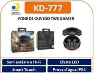 FONE DE OUVIDO TWS GAMER