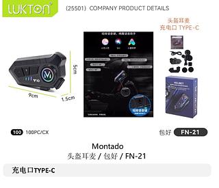 Fone de Ouvido moto Capacete Chamadas Mãos Livres Motocicleta Sem Fio Bluetooth