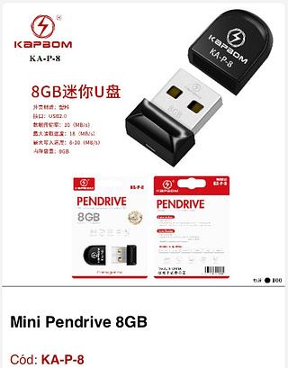 Mini Pendrive 8GB