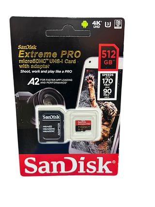 Cartão de Memória SanDisk 512 GB