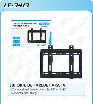 SUPORTE DE PAREDE PARA TV 14" até 42"
