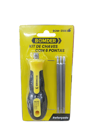KIT CHAVES COM 6 PONTAS